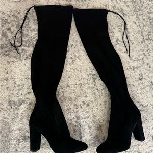 Over the knee dolce vita black boots size 8.5 SOLD ON DEPOP